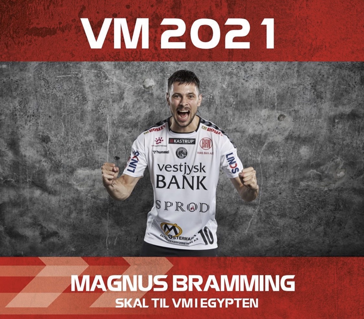 Magnus Bramming indkaldes til VM 2021